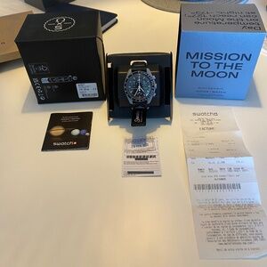 Omega x Swatch Mission to the Moon Moonswatch